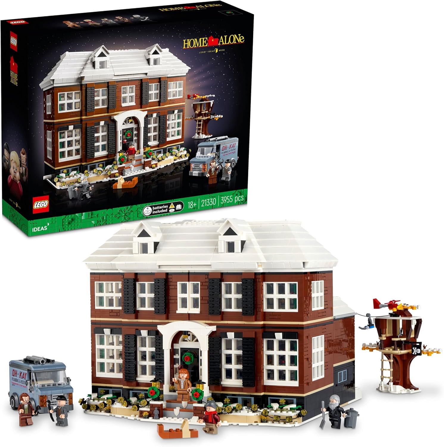 81ByKBnyTmL._AC_SL1500_ (1) Lego® Ideas Home Alone 21330 Building Kit; - Image 1