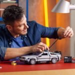 LEGO Icons Back to The Future Time Machine 10300, Model Car Building Kit Based on The Delorean from The Iconic Movie, - Image 4