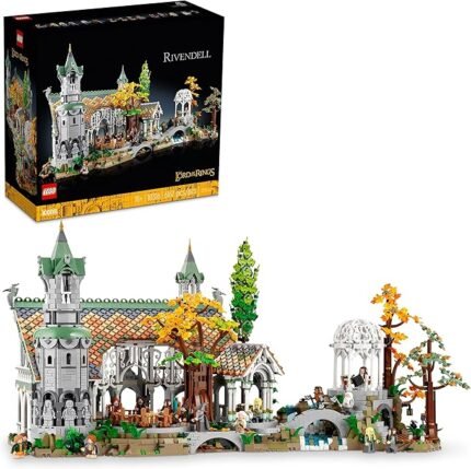 LEGO Icons The Lord of The Rings: Rivendell Building Set for Adults, Ages 18+ - LOTR Bedroom or Home Decor - Gift for Men & Women - 10316