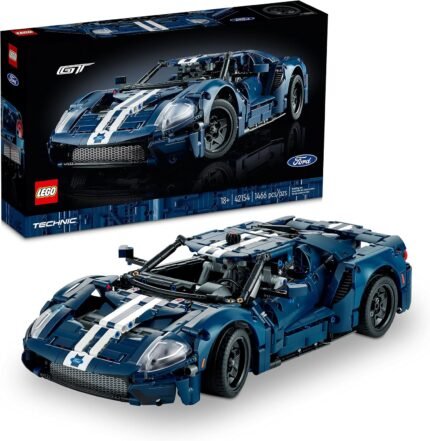 LEGO Technic 2022 Ford GT Building Set for Adults - Collectible Kit