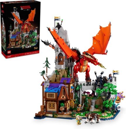 LEGO Ideas Dungeons & Dragons: Red Dragon’s Tale Building Set for Adults