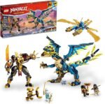 LEGO NINJAGO Elemental Dragon vs. The Empress Mech 71796 Building Toy Set, - Image 6