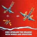 LEGO NINJAGO Elemental Dragon vs. The Empress Mech 71796 Building Toy Set, - Image 5