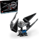 LEGO Star Wars Ultimate Collector Series TIE Interceptor Model Building Set, Star Wars Collectible with TIE Pilot Minifigure, Creative Build and Display Starfighter Set for Adults and UCS Fans, 75382