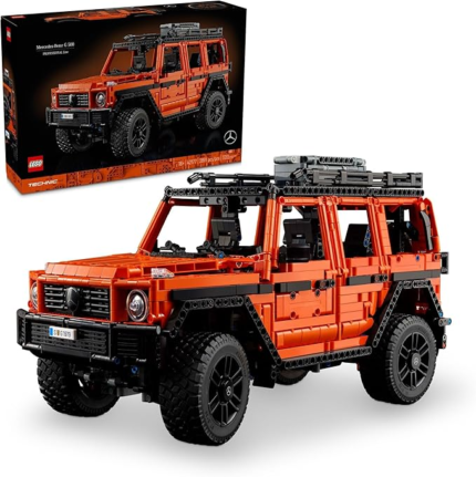 LEGO Technic Mercedes-Benz G 500 Professional Line Model Car Kits - Building Set of Mercedes G-Wagon for Adults, Ages 18+ - Gift for Birthdays with Realistic Details - 42177